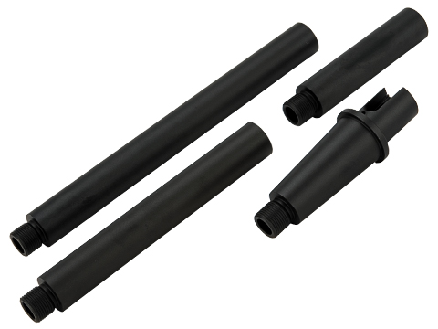 Tokyo Arms Multi-Length M4/M16 Outer Barrel Set  (Color: Black / AEG)