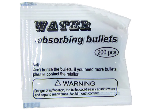 Gel Blaster Replacement Water Gel Bullets for Water Bead Grenades and other Gel Ball Blasters (Color: Multi-Color / 200 Rounds)