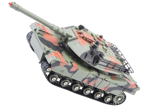 1:24 Scale RC Infrared Woodland M1A2 Battle Tank Game