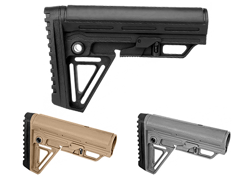 Trinity Force Polymer Alpha Retractable  Stock (Color: Black)