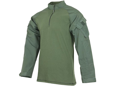 Tru-Spec  Zip T.R.U. Combat Shirt (Size: X-Large-Regular / OD Green)