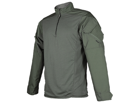 Tru-Spec Urban Force TRU 1/4 Zip Combat Shirt (Size: OD Green / Large)