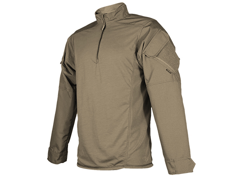 Tru-Spec Urban Force TRU 1/4 Zip Combat Shirt (Size: Coyote Brown / Small)