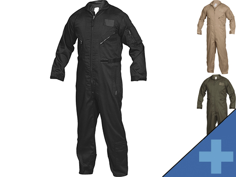 Tru-Spec 27-P Basic Poly-Cotton Flight Suit (Color: Black / Medium-Regular)