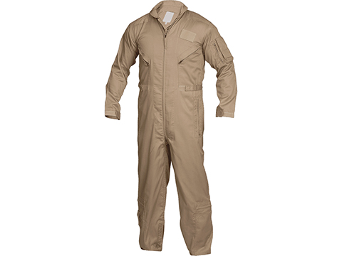 Tru-Spec 27-P Basic Poly-Cotton Flight Suit (Color: Khaki / Medium-Regular)