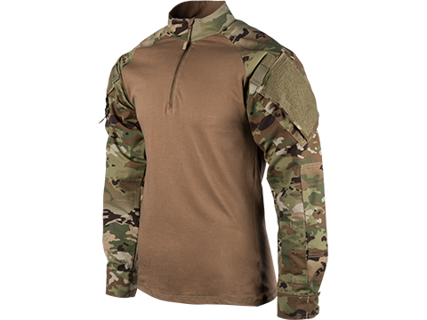 Tru-Spec Army Combat Shirt NYCO 1/4 Zip (Color: Scorpion OCP / Small Regular)