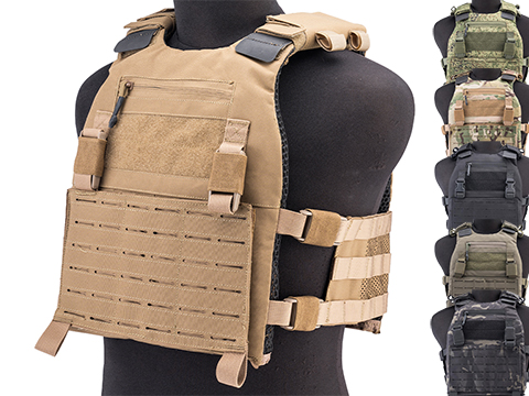 Matrix Scythe Laser-Cut Modular Plate Carrier (Color: Coyote Brown)