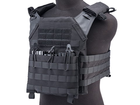 Matrix Blazer Modular Tactical Plate Carrier (Color: Black)