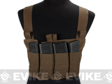 Blue Force Gear Ten-Speed M4 MOLLE Chest Rig (Color: Coyote Brown)