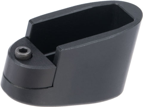 Taran Tactical Innovations Extended +1/2 Base Pad for Smith and Wesson M&P Shield 9mm / .40 S&W Mags (Color: Black)