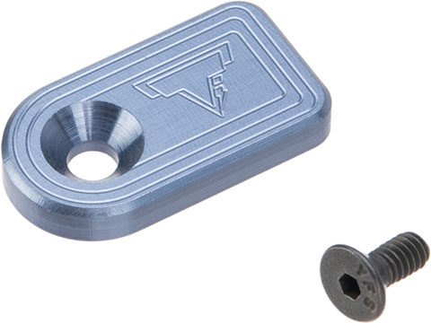 Taran Tactical Innovations Oversized Bolt Release for Benelli Shotguns (Color: Titanium Blue)