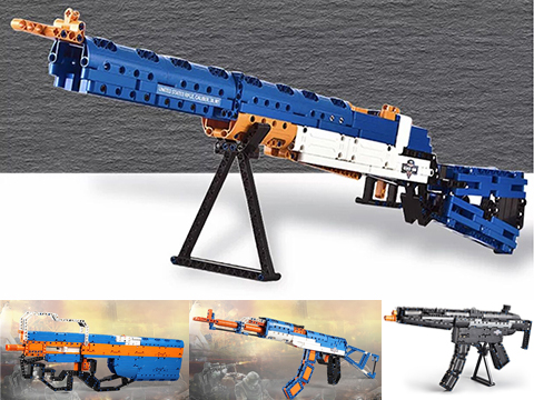 CampCo Sniper Rifle Gun Building Blocks Blaster Kit, como Lego