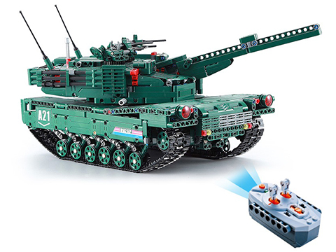 Tengyang Building Block Set Collectible Building Block Set M1A2 RC Tank