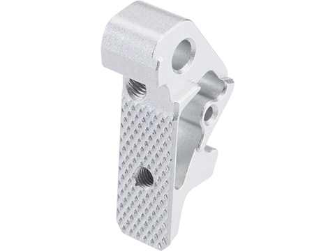 Titanium Tactical Industry Airsoft Series Adjustable Victor Trigger for Action Army AAP-01 Airsoft Gas Blowback Pistols (Color: Silver)