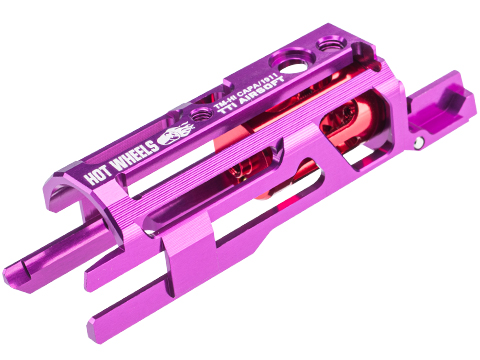 Titanium Tactical Industry Hot Wheels Series Zero Friction Ultra Light Blow Back Housing for Tokyo Marui Hi-CAPA Gas Airsoft Pistols (Color: Purple)