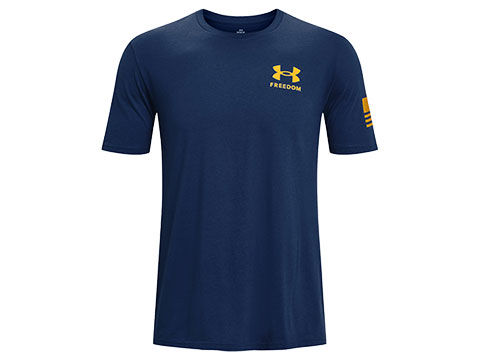 Under Armor Freedom By Sea T-Shirt (Color: Blue / Large)