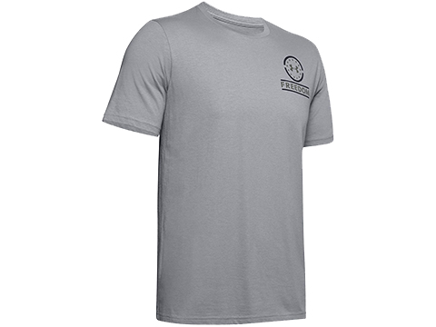 Under Armour Men's UA Freedom Combat Ready T-Shirt (Color: Steel-Surface Gray / Medium)