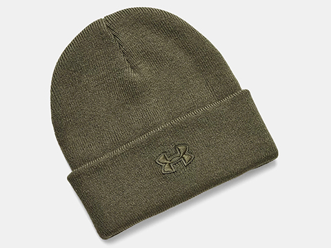 Under Armour Men's UA Halftime Tactical Cuff Beanie (Color: OD Green)