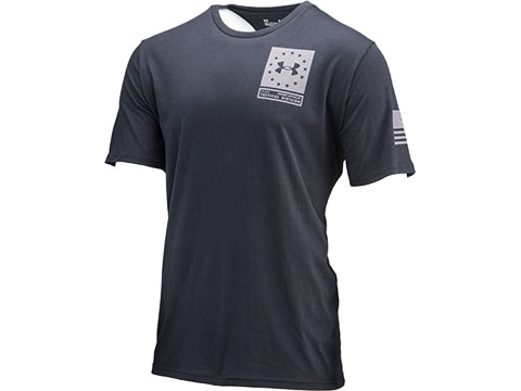 Under Armour Men's UA Freedom Freedom Snake T-Shirt (Color: Black / Large)