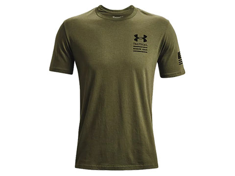 Under Armor Mission Made Snake T-Shirt (Color: OD Green / Small)