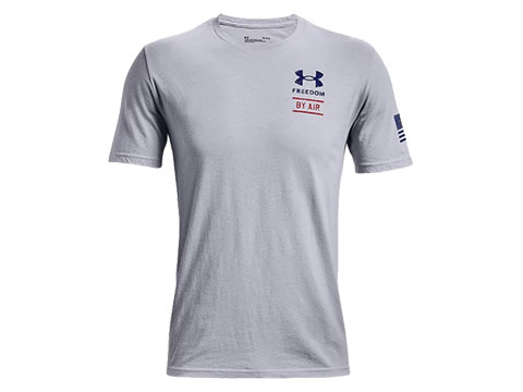 Under Armor Freedom by Air T-Shirt (Color: Grey / Small)