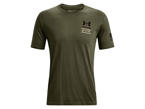 Under Armor Freedom by 1775 T-Shirt (Color: OD Green / Small)