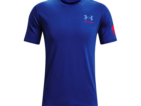 Under Armour Men's UA Freedom By Air T-Shirt  (Color: Blue / Large)