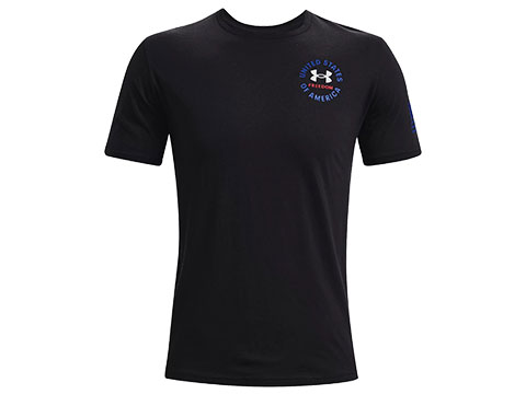 Under Armour Men's UA Freedom Freedom USA T-Shirt (Color: Black / Medium)