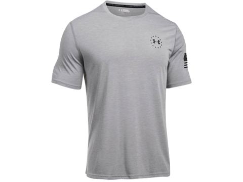 Under Armour UA Freedom Threadborne™ Siro Short Sleeve (Color: True Gray Heather - Medium)