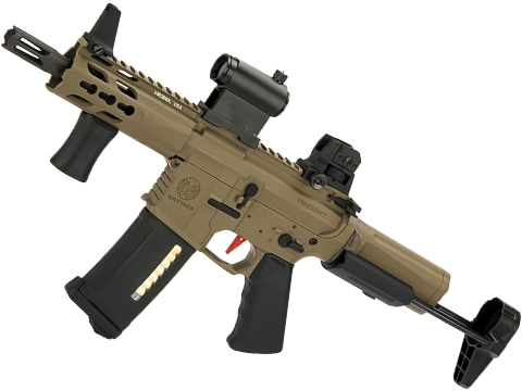 Umbrella Armory Krytac MKII PDW CQBR (Color: Flat Dark Earth/ 350 FPS 40 RPS w/ 2xBattery)