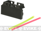 Fiber Optic Rear Sight for TM Hi-Capa Series Airsoft GBB Pistols