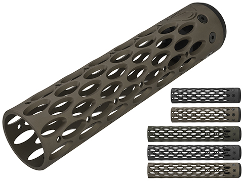 Unique ARs CNC Machined Oval Handguard for AR15 Pattern Rifles 