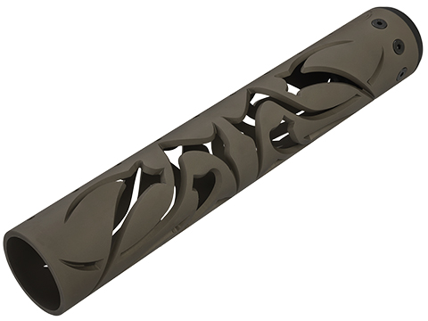 Unique ARs CNC Machined Tribal Handguard for AR15  Pattern Rifle 