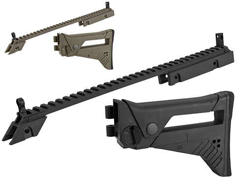 UFC G36 Extendable Folding Stock and Upper Sight Rail Set 