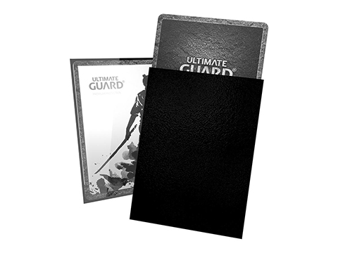 Ultimate Guard Katana Standard Sized Protective Card Sleeves (Color: Black / 100ct Box)