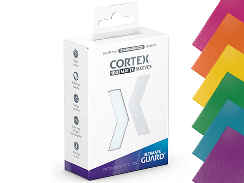 Ultimate Guard Cortex 100 Count Standard Sized Protective Card Sleeves 