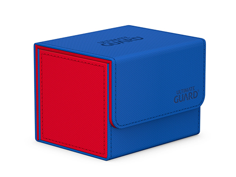 Ultimate Guard Xenoskin Sidewinder Synergy Deck Box (Color: Blue-Red / 100+)