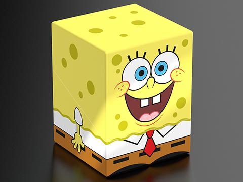 Squaroes SpongeBob SquarePants 100+ Protective Deck Box by Ultimate Guard (Model: SpongeBob)