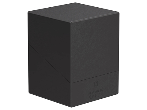 Ultimate Guard Boulder Return To Earth Series 100+ Protective Card Deck Box (Color: Black)