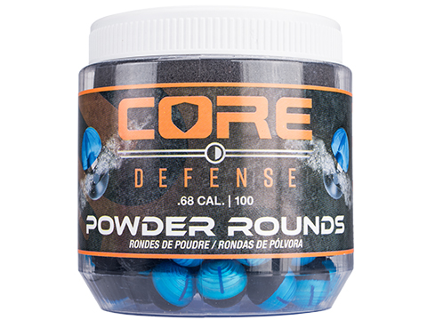 Umarex P2P Core Defense Inert .68 Cal Powder Rounds (Model: 100 CT)