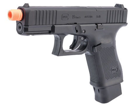 Elite Force Fully Licensed GLOCK 19 Gen.5 MOS CO2 Gas Blowback Airsoft Pistol w/ Optic Plates by SRC