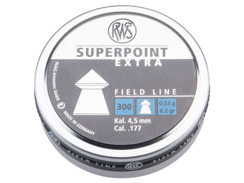 RWS Hobby Superpoint .177cal Pellets - 300 Count