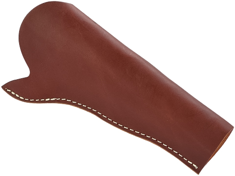 Matrix Maroon Brown Authentic Leather Revolver Holster  (Color: Brown)