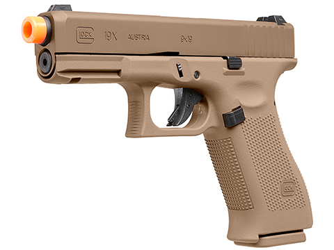 Elite Force Fully Licensed GLOCK 19X Gas Blowback Airsoft Pistol (Type: Green Gas / Tan)