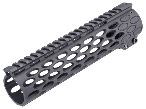Unique ARs Slim Series CNC Machined Handguard for AR-15 Pattern Rifles (Model: Slim Oval / 9)