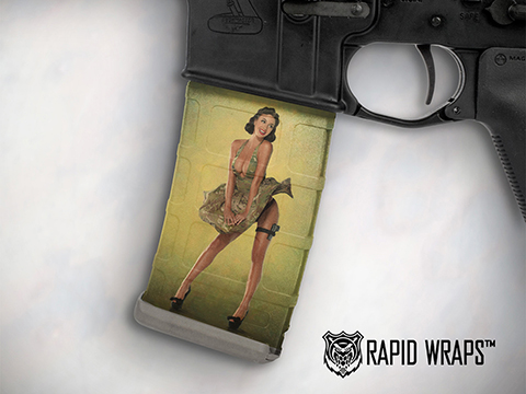 US NightVision Rapid Wraps Mag Wraps (Model: Hot Shots 2013 Rosie / 2-Pack)