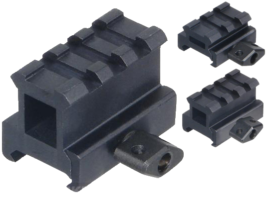 UTG Compact Riser Mount for 20mm Rails 