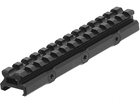 UTG Super Slim 20 MOA Elevated Picatinny Mount (Style: 13 Slot)