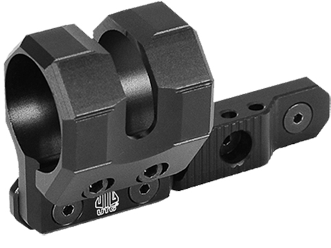 UTG Keymod Offset Flashlight Ring Mount (Color: Matte Black)