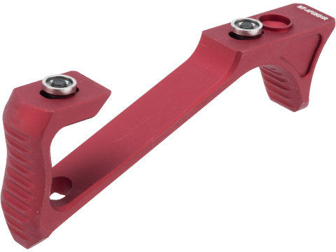 UTG� CNC Aluminum Ultra Slim Angled Foregrip (Model: Keymod / Matte Red)